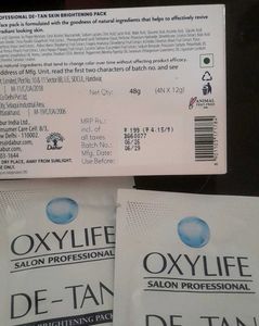 OxyLife Salon Professional De-Tan 3 Packs