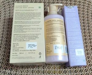 mCaffeine Body Lotion, Serum &amp; Sunscreen Mist