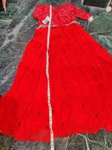 Ethnic Gown With Shrug