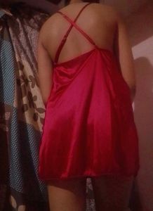 Red Mini Dress with pantie