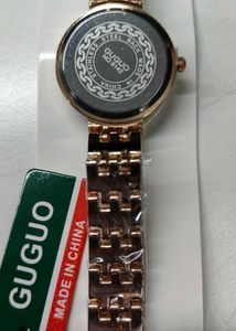 Stylish Rose Gold Tone Watch