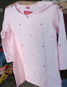 Pink Floral Kurta Set 🌸