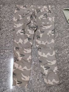 Camouflage branded DNMX Cargo Pants