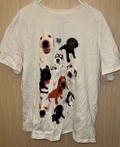Cute Dog Print T-Shirt