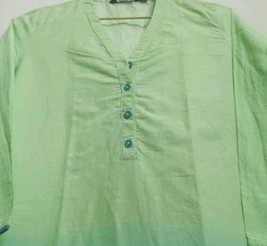 Light Green Ombre Kurta