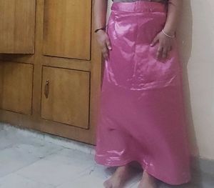 Shimmering Pink Ethnic Skirt