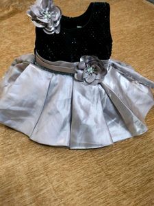 Sparkly Black & Silver Party Dress