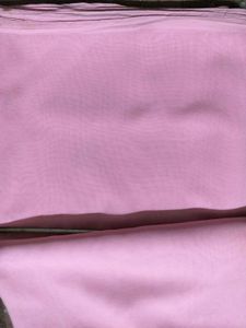 Plain 🩷 Pink Daily Wear Saree