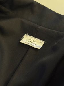 Crop Black Blazer