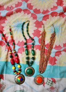 Vintage Y2K Necklace Combo