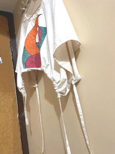 Tie Knot Afgani Crop Top