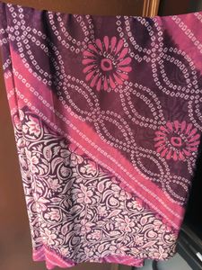 Georgette Saree With Swarovski Work