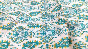 Boho Paisley Print Tunic Top