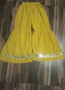 yellow shrara  suit