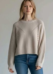 Cozy Knit Cropped Sweater