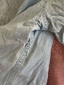 Men's Blue Denim Shirt
