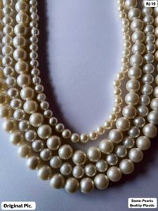 Elegant Multi-Strand Pearl Necklace