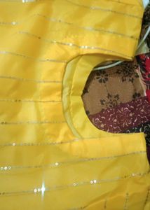 Yellow Sharara Suit