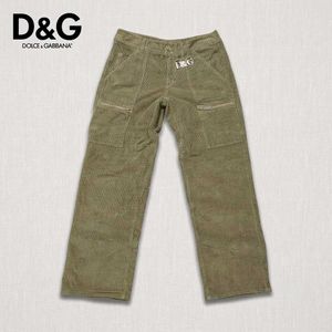 ​D&G (Dolce & Gabbana) Vintage Corduroy Cargo Pant