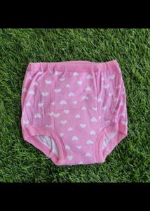 Girls' Butterfly Print Training Pants Set Of 3