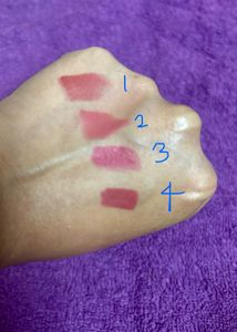 Mars,Nykaa and Staze - Red Lipstick combo