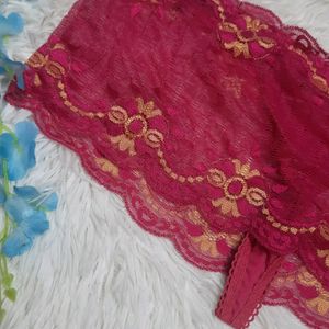 Pink Lace Hipster