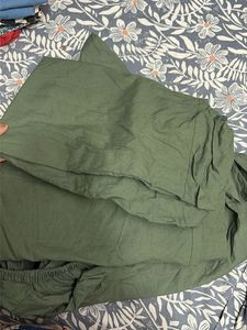 westside dark Green fitted queen size bedsheet