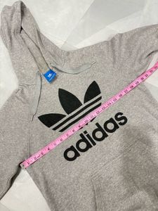 Adidas Grey Hoodie