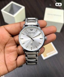 Emporio Armani Black Metal Watch