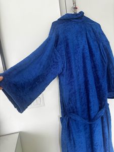 Couple Blue Bathrobes