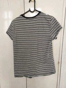 Striped Crew Neck T-Shirt