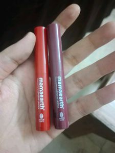 2 Mamaearth Matte Longstay Lipsticks (2 Shades)