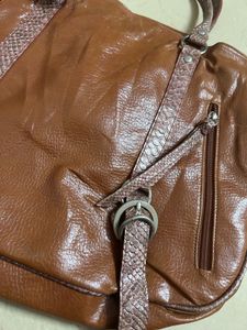 Brown Leather Handbag