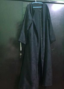 Elegant Black Abaya Style Gown