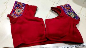 Burgundy Blouse Good One Padded Blous