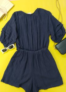 Nevy Blue Romper/ Playsuit