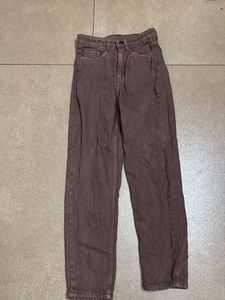 Brown Baggy Fit Jeans