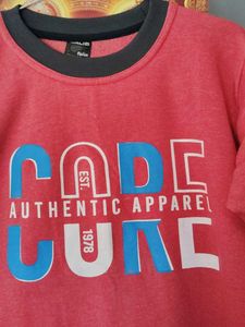 117.Red  Sweatshirt(pullover)