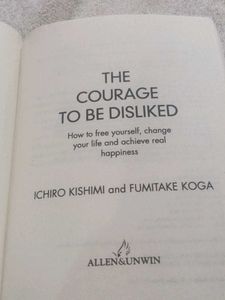The Courage to Be Disliked - Self-Help Book