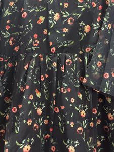 Chic Floral Print Dress