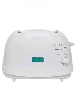HighLife 2-Slice White Toaster