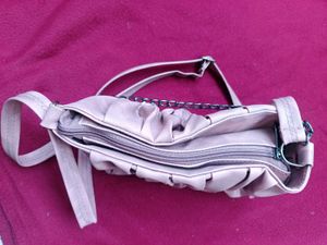 Stylish Ruched Chain Clutch Bag