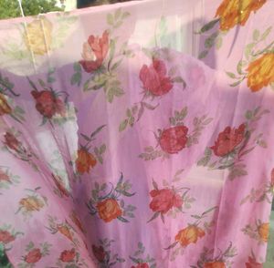 Pink Colour Grape Saree