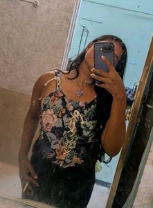 Floral Print Corset Top