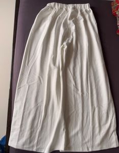 Elegant White Palazzo Pants