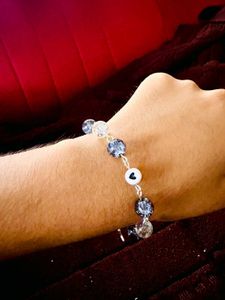 Y2K Bracelet with Heart Charm