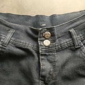 Stylish Embroidered Denim Jeans