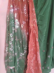 Kurti And Plazo Set With Beautiful Dupatta