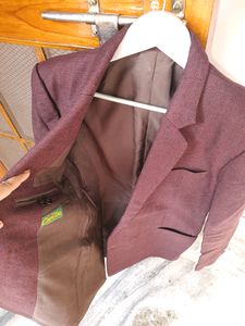 Maroon Blazer