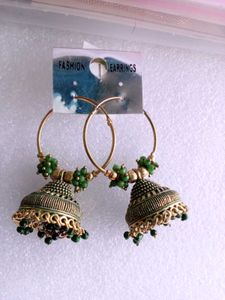 Jhumka Hoop Earrings